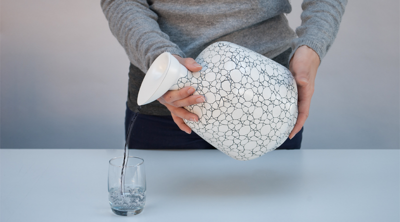 Illustration for article titled 3D-Printed Electric Water Kettle Inspired by Nautilus Shells
